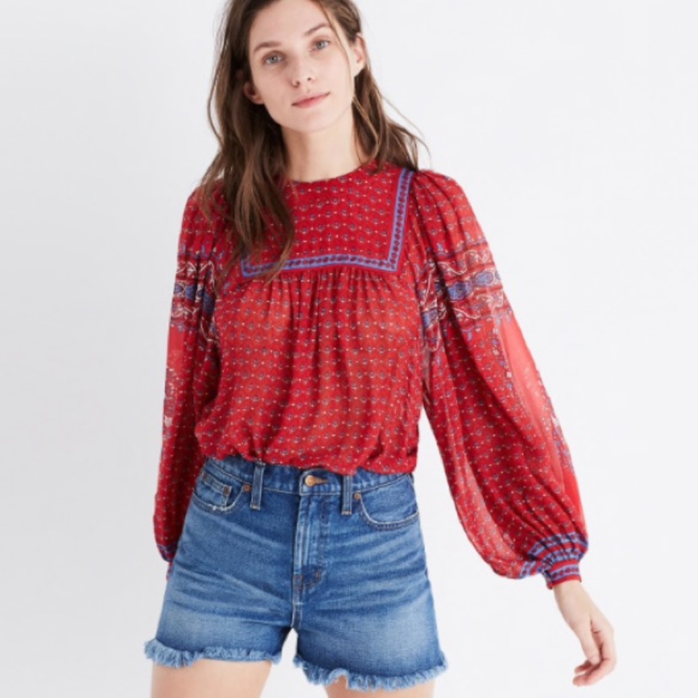Ulla Johnson Silk Minou Blouse